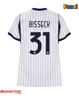 Inter Milan Yann Bisseck #31 Tricou Fotbal Replică 2026-27 Femei Deplasare Inter Milan Yann Bisseck #31 Tricou Fotbal Replică 2026-27 Femei Deplasare